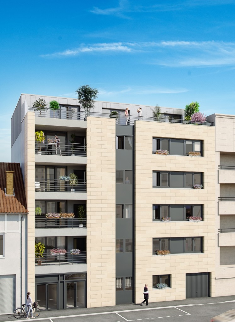 Résidence proche du centre ville de Reims, composées de plusieurs appartements